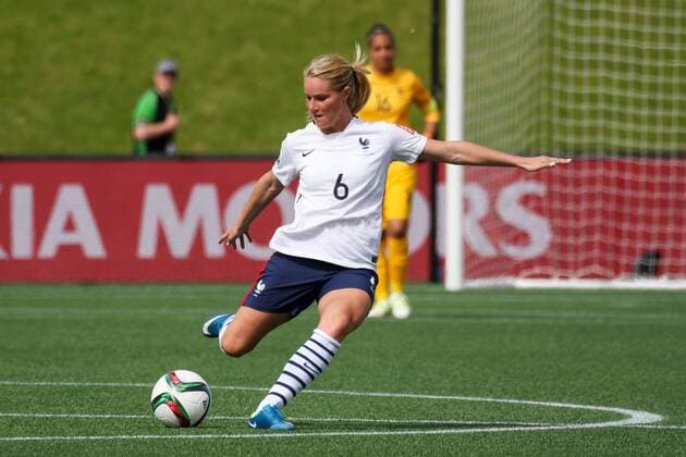 Amandine Henry (Frankreich), Freisteller, Einzelbild, Aktion, Action, Fussball, FIFA Frauen-WM 2015, Mexiko - Frankreich, xozx