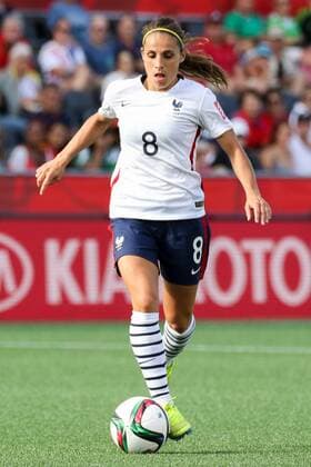 Jessica Houara (Frankreich), Freisteller, Einzelbild, Aktion, Action, Fussball, FIFA Frauen-WM 2015, Mexiko - Frankreich, xozx