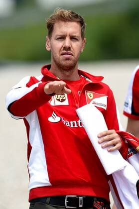 Sebastian Vettel, Scuderia Ferrari, formula 1 GP, Austria in Spielberg, 18.06.2014 Photo:mspb Jerry Andre Sebastian Vettel, formula 1 GP, Austria