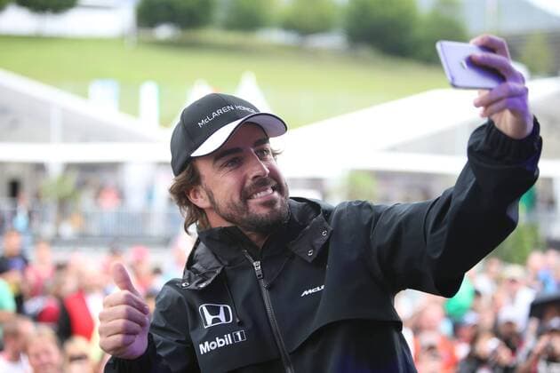FORMULA 1 - GP of Austria 2015 SPIELBERG,AUSTRIA,18.JUN.15 - MOTORSPORTS, FORMULA 1 - Grand Prix of Austria, Red Bull Ring, preview. Image shows Fernando Alonso (ESP McLaren Honda). GEPAxpictures xAndreasxPranter