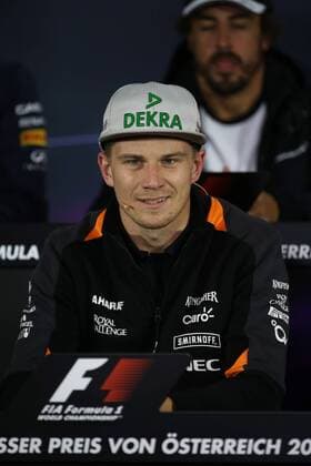 FORMULA 1 - GP of Austria 2015 SPIELBERG,AUSTRIA,18.JUN.15 - MOTORSPORTS, FORMULA 1 - Grand Prix of Austria, Red Bull Ring, preview, press conference PK Pressekonferenz Image shows Nico Huelkenberg (GER Force India). GEPAxpictures xDanielxGoetzhaber