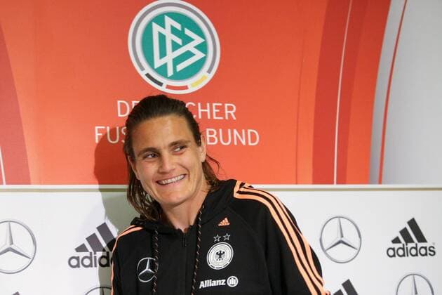 Nadine Angerer (Torwart, Deutschland), Fussball, FIFA Frauen-WM 2015, Pressekonferenz, xozx
