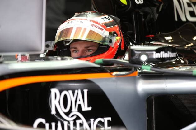 Aktuell Motorsport, Formel 1, GP Österreich in Spielberg Motorsports: FIA Formula One World Championship WM Weltmeisterschaft 2015, Grand Prix of Austria, 27 Nico Hulkenberg (GER, Sahara Force India F1 Team), xHOCHxZWEIx