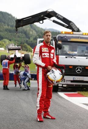 Motorsports: FIA Formula One World Championship WM Weltmeisterschaft 2015, Grand Prix of Austria, 5 Sebastian Vettel (GER, Scuderia Ferrari), xHOCHxZWEIx
