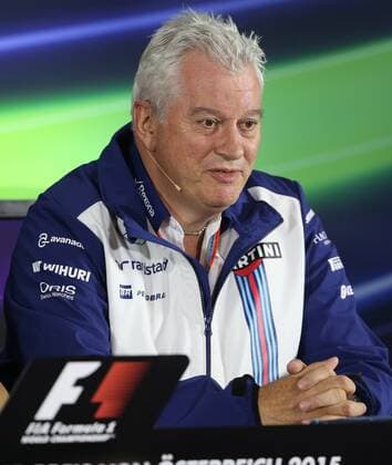 FORMULA 1 - GP of Austria 2015 SPIELBERG,AUSTRIA,19.JUN.15 - MOTORSPORTS, FORMULA 1 - Grand Prix of Austria, Red Bull Ring, free practice, press conference PK Pressekonferenz Image shows technical director Pat Symonds (GBR Williams). GEPAxpictures xHaraldxSteiner