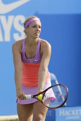 19.06.2015. Birmingham, England. Aegon Classic Tennis Tournament. Sabine Lisicki (Ger) in quarter final action against Daniela Hantuchova (Svk). Lisicki won in straight sets 7-6, 6-2. xAlanxMartinx  ActionPlus11633257