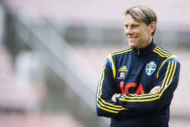 Aktuell Fußball, U21 EM, Training Nationalteam Schweden in Brno June 19, 2015 - Brno: Hakan Ericson - Fussball, U21 EM, Training Nationalteam Schweden.  - ZUMAb138