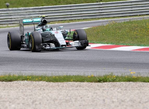 FORMULA 1 - GP of Austria 2015 SPIELBERG,AUSTRIA,20.JUN.15 - MOTORSPORTS, FORMULA 1 - Grand Prix of Austria, Red Bull Ring, practice and qualifying. Image shows Nico Rosberg (GER Mercedes AMG Petronas F1 Team). GEPAxpictures xHansxOberlaender