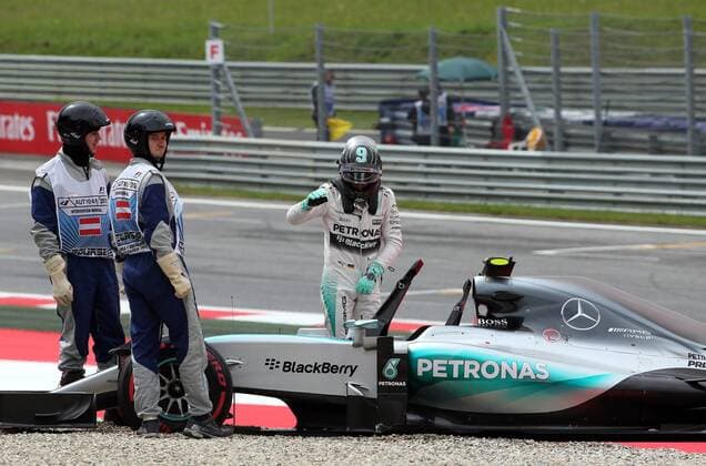 FORMULA 1 - GP of Austria 2015 SPIELBERG,AUSTRIA,20.JUN.15 - MOTORSPORTS, FORMULA 1 - Grand Prix of Austria, Red Bull Ring, practice and qualifying. Image shows Nico Rosberg (GER Mercedes AMG Petronas F1 Team). GEPAxpictures xHansxOberlaender