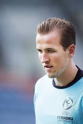 Olomouc - 150620 Englands Harry Kane - Training der englischen U21 Fußballnationalmannschaft -  - ZUMAb138