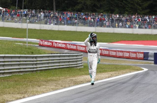 Motorsports: FIA Formula One World Championship WM Weltmeisterschaft 2015, Grand Prix of Austria, 6 Nico Rosberg (GER, Mercedes AMG Petronas Formula One Team), xHOCHxZWEIx