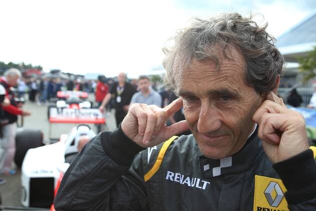 FORMULA 1 - GP of Austria 2015 SPIELBERG,AUSTRIA,20.JUN.15 - MOTORSPORTS, FORMULA 1 - Grand Prix of Austria, Red Bull Ring, legends race. Image shows Alain Prost. GEPAxpictures xAndreasxPranter