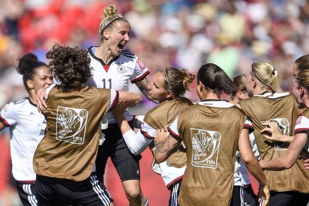 June 20, 2015 - Ottawa, Kanada - 150620 Anja Mittag - Achtelfinale WM - GER - SWE - Frauenfussball Damen Fussball - ..Foto: CarlSandin BILDBYRAN kod CS 57697 News - June 20, 2015  - ZUMAb138
