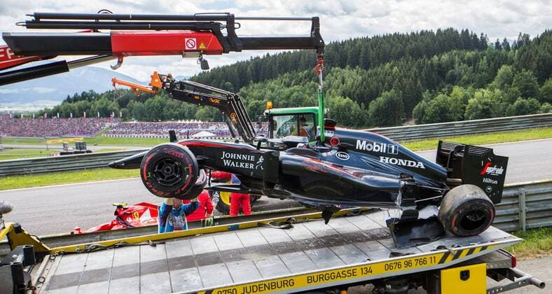 Spielberg 21.06.2015, Red Bull Ring, Spielberg, AUT, FIA, Formel 1, Grosser Preis von Oesterreich, Rennen, im Bild Fernando Alonso, (ESP, McLaren Honda) during the Race of the Austrian Formula One Grand Prix at the Red Bull Ring in Spielberg, Austria, 2015 06 21,  EP_ang  