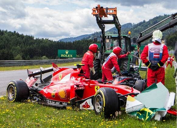 Spielberg 21.06.2015, Red Bull Ring, Spielberg, AUT, FIA, Formel 1, Grosser Preis von Oesterreich, Rennen, im Bild Kimi Raeikkoenen, (FIN, Scuderia Ferrari) during the Race of the Austrian Formula One Grand Prix at the Red Bull Ring in Spielberg, Austria, 2015 06 21,  EP_ang  