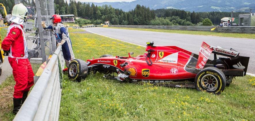 Spielberg 21.06.2015, Red Bull Ring, Spielberg, AUT, FIA, Formel 1, Grosser Preis von Oesterreich, Rennen, im Bild Kimi Raeikkoenen, (FIN, Scuderia Ferrari) during the Race of the Austrian Formula One Grand Prix at the Red Bull Ring in Spielberg, Austria, 2015 06 21,  EP_ang  