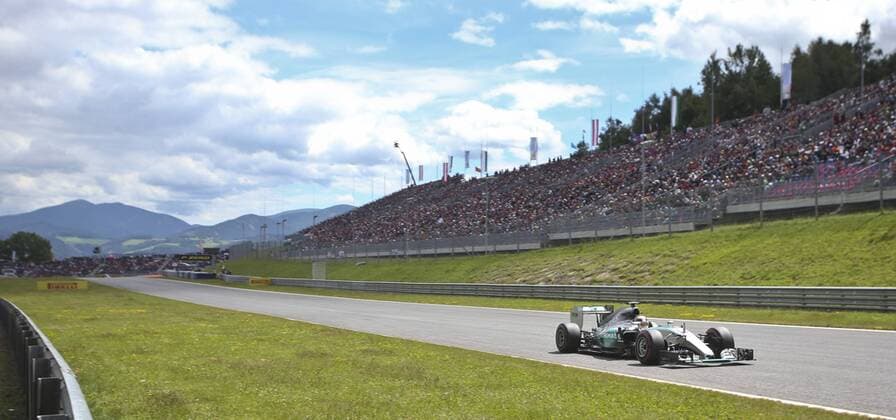 FORMULA 1 - GP of Austria 2015 SPIELBERG,AUSTRIA,21.JUN.15 - MOTORSPORTS, FORMULA 1 - Grand Prix of Austria, Red Bull Ring. Image shows Nico Rosberg (GER Mercedes GP). GEPAxpictures xWolfgangxGrebien