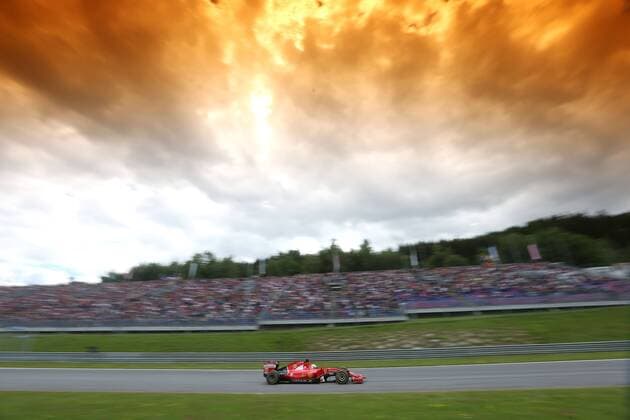 Motorsports: FIA Formula One World Championship WM Weltmeisterschaft 2015, Grand Prix of Austria, 5 Sebastian Vettel (GER, Scuderia Ferrari), xHOCHxZWEIx