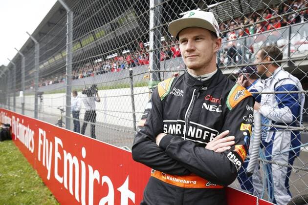 Motorsports: FIA Formula One World Championship WM Weltmeisterschaft 2015, Grand Prix of Austria, 27 Nico Hulkenberg (GER, Sahara Force India F1 Team), xHOCHxZWEIx