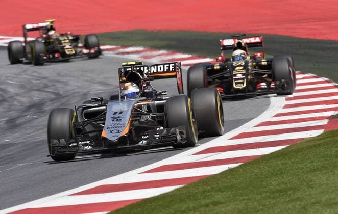 Motorsports: FIA Formula One World Championship WM Weltmeisterschaft 2015, Grand Prix of Austria, 11 Sergio Perez (MEX, Sahara Force India F1 Team), xHOCHxZWEIx