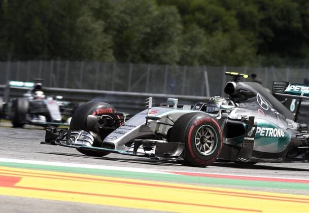 Motorsports: FIA Formula One World Championship WM Weltmeisterschaft 2015, Grand Prix of Austria, 6 Nico Rosberg (GER, Mercedes AMG Petronas Formula One Team), xHOCHxZWEIx