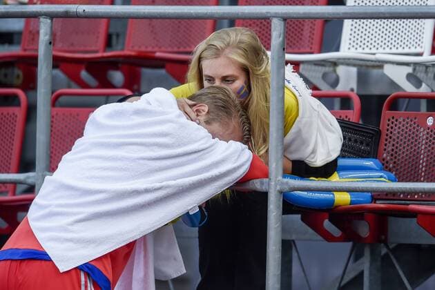 June 21, 2015 - Olomouc - 150621 SWE Patrik Carlgren - -- U21 U 21 EM - SWE - England JohannaLundberg BILDBYRAN kod JL 135403 News - June 21, 2015  - ZUMAb138