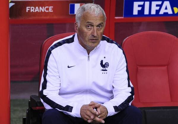 June 21, 2015: France Coach Philippe Bergeroo before the FIFA 2015 Women s World Cup Round of 16 match between France and Korea at the Olympic Stadium in Montreal, Canada. France move on to the quarter-finals after a 3-0 win whilst Republic of Korea are eliminated. SOCCER: JUN 21 FIFA Women s World Cup - Round of 16 - France v Korea Icon2015062100003 EDITORIAL USE ONLY