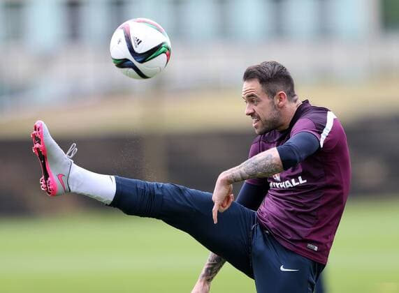 England s Danny Ings during training England Training Session- UEFA Under 21 s - Legionarska Training Ground - Czech Republic - 22nd June 2015 - Picture David Klein Sportimage EDITORIAL USE ONLY. No use with unauthorised audio, video, data, fixture lists, club league logos or live services. Online in-match use limited to 120 images, no video emulation. No use in betting, games or single club league player publications.