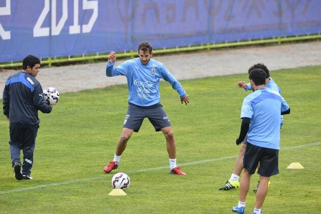 Aktuell Fußball, Copa America, Training Uruguay June 21, 2015 - Uruguay - - June 21, 2015 - ZUMAe61_