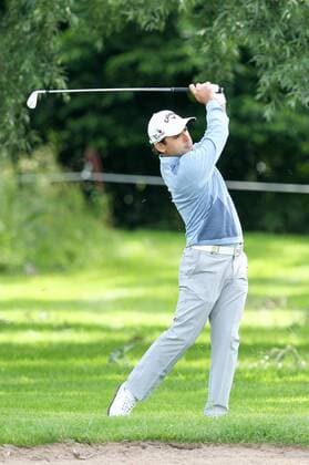 Moosinning Fabrizio Zanotti (PAR) schlaegt aus dem Rough , BMW International Open 2015, Show Event, Golf, 23.06.2015 Copyright: Kolbert xEibner-Pressefoto EP_ckt