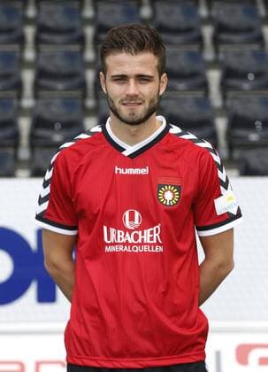 Daniel Hägele . Fototermin SG Sonnenhof Grossaspach 2015-2016 . Großaspach, GER, 24.06.2015 ,Fussball 3. Liga 2015 2016.
