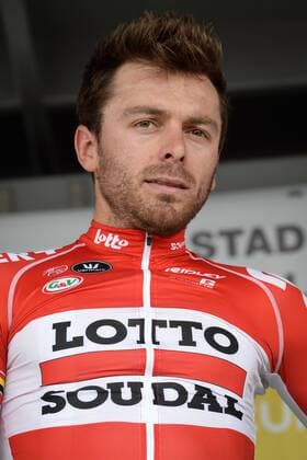 - INGOOIGEM, BELGIUM: Belgian Kris Boeckmans of Lotto - Soudal celebrates on the podium after the 68th edition of the Halle-Ingooigem cycling race, UCI 1,1 race of 198.8 km from Halle to Ingooigem, Wednesday 24 June 2015. DAVIDxSTOCKMAN  x04650291x