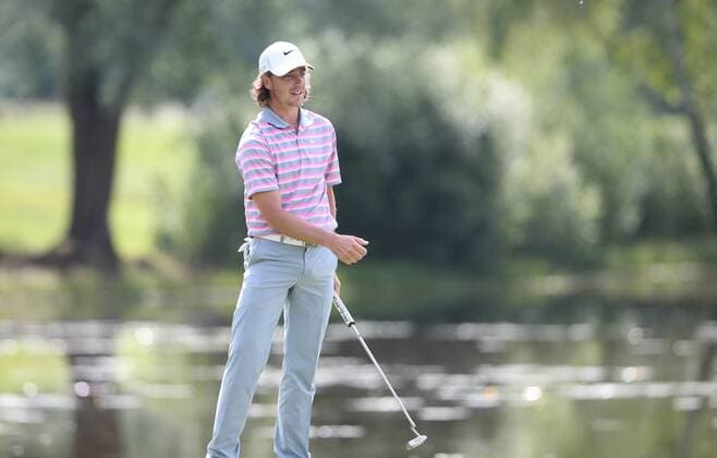 Aktuell Golf, BMW International Open in München Eichenried GOLF - BMW International Open 2015 MOOSINNING,GERMANY,25.JUN.15 - GOLF - European Tour, BMW International Open, GC Muenchen Eichenried. Image shows Tommy Fleetwood (ENG). GEPAxpictures xAndreasxPranter
