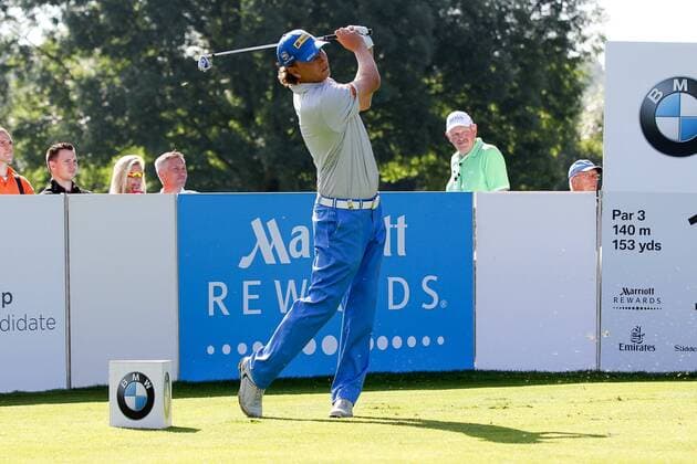 Moosinning Marcel Siem (GER) am Abschlag, Tee , BMW International Open 2015, Tag 1, Golf, 25.06.2015 , Copyright: Kolbert Eibner-Pressefoto EP_CKT