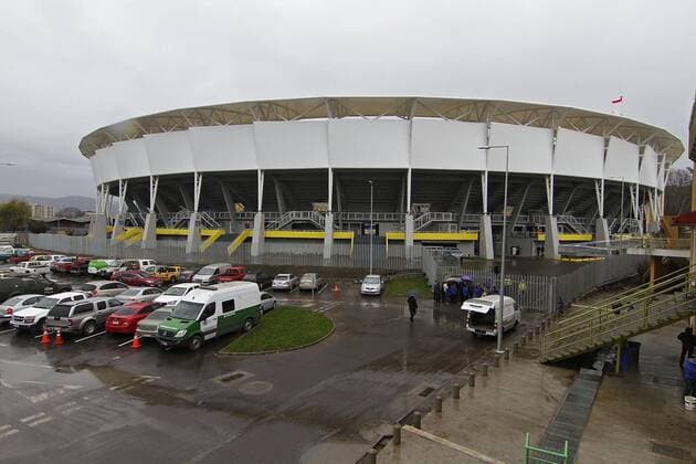 Chile, Copa America, Sportstätte Estadio Municipal de Concepcion Concepcion, 25 juni 2015. 