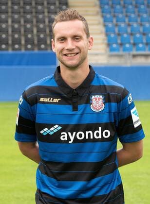27.06.2015, xfux, Fussball 2.Bundesliga, FSV Frankfurt Fototermin, v.l. Porträttermin 2015 2016 Manuel Konrad (FSV Frankfurt) Portrait