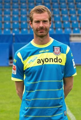 27.06.2015, xfux, Fussball 2.Bundesliga, FSV Frankfurt Fototermin, v.l. Porträttermin 2015 2016 Soeren Pirson (FSV Frankfurt) Portrait