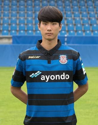 27.06.2015, xfux, Fussball 2.Bundesliga, FSV Frankfurt Fototermin, v.l. Porträttermin 2015 2016 Inhyeok Park (FSV Frankfurt) Portrait