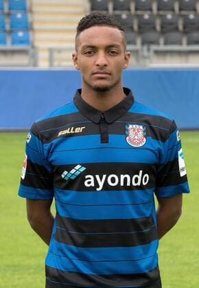 27.06.2015, xfux, Fussball 2.Bundesliga, FSV Frankfurt Fototermin, v.l. Porträttermin 2015 2016 Nahom Gebru (FSV Frankfurt) Portrait