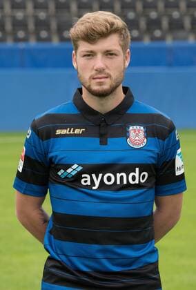 27.06.2015, xfux, Fussball 2.Bundesliga, FSV Frankfurt Fototermin, v.l. Porträttermin 2015 2016 Yann Rolim (FSV Frankfurt) Portrait