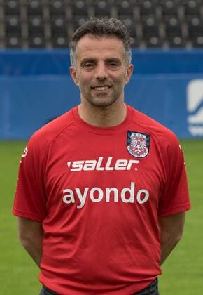 27.06.2015, xfux, Fussball 2.Bundesliga, FSV Frankfurt Fototermin, v.l. Porträttermin 2015 2016 Trainer Tomas Oral (FSV Frankfurt) Portrait