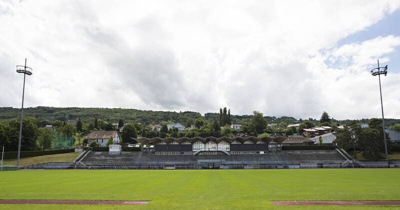 26.06.2016 Stade Camille Fournier Den Trainingsplatz Stade Camille Fournier und das Hotel Ermitage trennen lediglich etwa 1000 Meter. Das EM-Quartier der Fussball Nationalmannschaft für die EM 2016 in Evian-les-Bains (Frankreich) liegt am Genfer See mm