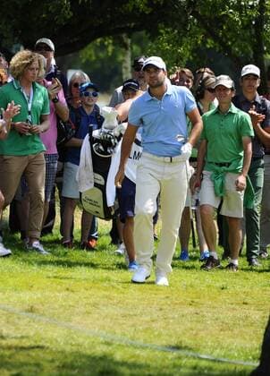 Carlos Del Moral BMW International Open Golf, golfen Green Fairway Golfclub Eichenried München 28. Juni 2015