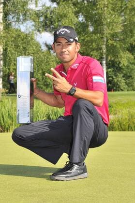 Pablo Larrazabal BMW International Open Golf, golfen Green Fairway Golfclub Eichenried München 28. Juni 2015