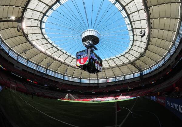 June 27, 2015: Interior of BC Place in Vancouver, British Columbia. SOCCER: JUN 27 FIFA Women s World Cup - Quarter-Final - Canada Icon150627004 EDITORIAL USE ONLY