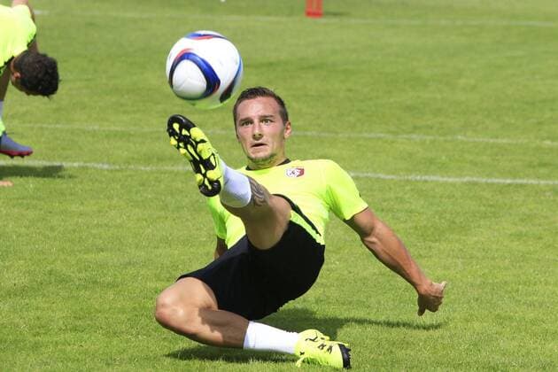 Eric Bautheac FOOTBALL : Reprise Entrainement LOSC - 29 06 2015 GwendolineLeGoff Panoramic 