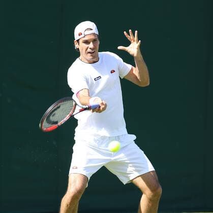 TENNIS - ATP Tennis Herren Wimbledon 2015 LONDON,ENGLAND,29.JUN.15 - TENNIS - ATP World Tour, Wimbledon 2015, Grand Slam. Image shows Tommy Haas (GER). GEPAxpictures xAlanxGrieves
