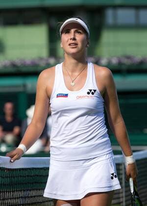 Belinda Bencic (SUI) Tennis - Wimbledon 2015 - Grand Slam ITF ATP Tennis Herren WTA Tennis Damen - AELTC - London - - Great Britain - 29 June 2015. Juergen Hasenkopf