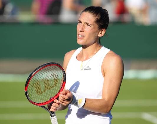 TENNIS - WTA Tennis Damen Wimbledon 2015 LONDON,ENGLAND,29.JUN.15 - TENNIS - WTA Tour, Wimbledon 2015, Grand Slam. Image shows Andrea Petkovic (GER). GEPAxpictures xAlanxGrieves