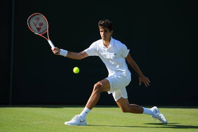 Pierre Hugues Herbert (Fra) TENNIS : Tournoi de Wimbledon 2015 - 29 06 2015 TennisMagazine Panoramic 